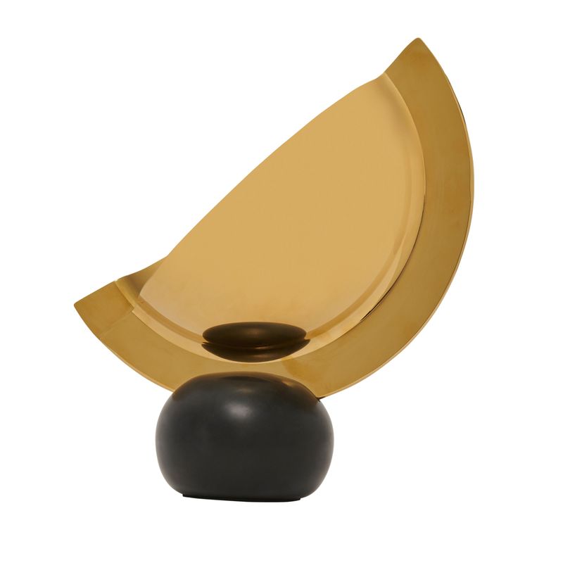 Gold-Champ-Vase-with-Marble-Base