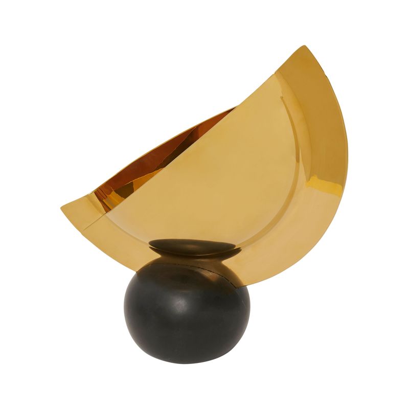 Gold-Champ-Vase-with-Marble-Base