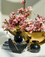 Gold-Champ-Vase-with-Marble-Base