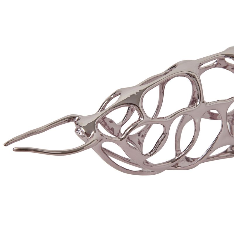 Flora-Silver-Leaf-Sculpture