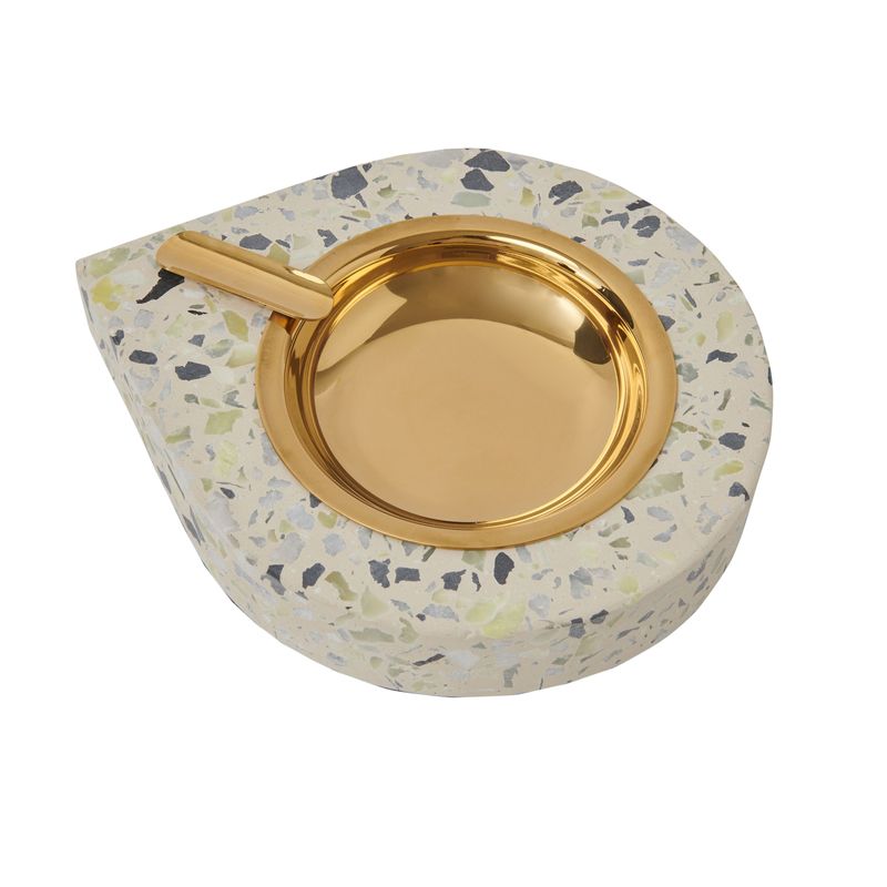 Trance-Cream-Marble-Ashtray