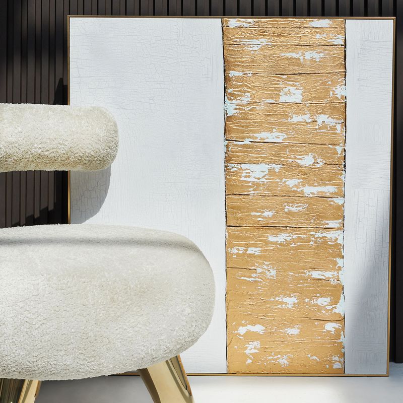 Amber-Gold-Foil-Wall-Painting-