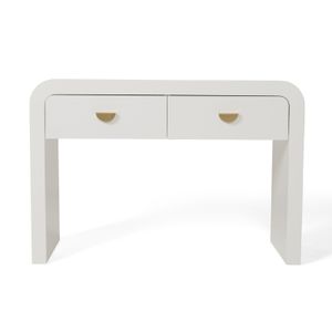 طاولة كونسول أومبريا بحواف منحنية من درجين